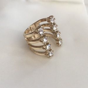 Express ring never worn! Size 8 but fits like 7ish